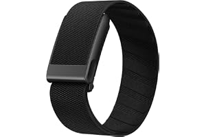 Maledan elastiskt nylon sport bicepband kompatibelt med Whoop 5.0 band | Halkfritt andningsbart armband, svettbeständigt tvättbart ersättningsarmband för gymträning, för Whoop 5,0/MG en topp och liv