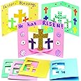 Baker Ross Cross Pop Out Cards - Pack of 8, Easter Crafts for Kids (AW293)