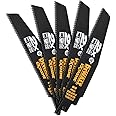Dewalt DT2301LQZ 152 mm G/P 2X Life Reciprocating Blades (Pack of 5)