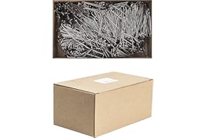 Inter Flowers GmbH Patenthaften im Set - Verschiedene Größen - Krampen Kranznadeln Haften Steckklammern Patenthafte für Kränze Römerhaften für den Garten (10 x 40 mm 1 kg)