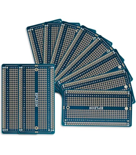 Produktbild von QFP/TQFP/LQFP Adapterplatine – Doppelseitig Für 32–144 Pin, 0,5 Mm Raster – Perfekt Für Chip-Entwicklung & Löten