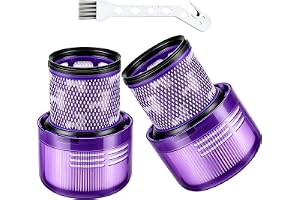 Enfeiya Ersättningsfilter för Dyson V11 V15 SV14 SV17 SV22-dammsugare | Tvättbara Filter för Dyson V11 Animal/Absolute/Torque Drive/Fluffy/Complete Pro V15 Detect Dammsugare Ersatt # 970013-02