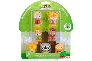 Klorofil Set de 7 Personnages à Collectionner 5 Unités