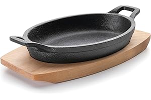 LACOR 25883 Cacerola oval con base magma, Negro, 21.7 x 15 cm