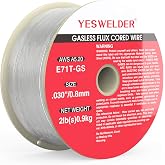YESWELDER Animated Wire No Gas 0.8 mm 0.9 kg, Welding Wire E71T-GS | Gasless MIG welding, self-protected FLUX coil, tubular t