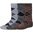 CREATURE Men's Wool Winter Calf Length Socks, Pack of 3 pairs