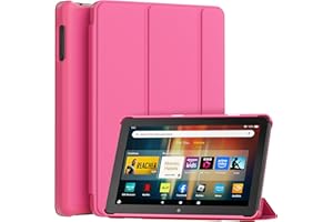 TRENDGATE Protective Smart Auto Wake/Sleep Case, Not Fit Samsung, Please See Emerald for Compatibility - Hibiscus