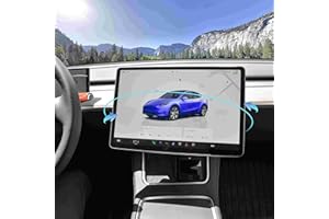 AAMHHM Bildschirm-Schwenkhalterung für Tesla Model Y 2019-2024 und Model 3 2017-2023, Links/rechts 30°, Zwei Richtungen
