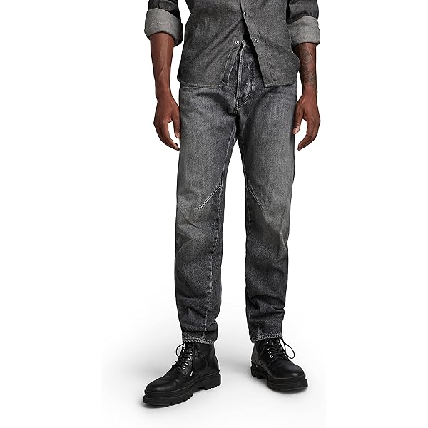 G-STAR Uomo A-Staq Tapered Jeans, Blu (3d raw denim D20005