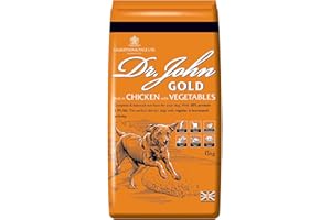 Dr John Gold Complete Dry Dog Food, Chicken with Vegetables, 15 kg