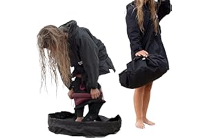 COR Surf Sac Tapis à Langer Combinaison de Plongée Idéal pour Surfers Kayakers Rafters et Les Plaisanciers Qui Doivent Changer Leur Combinaison de Plongée