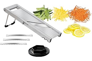 YOOCOOK Louis Tellier N4292 Mandoline 4 Lames Inox