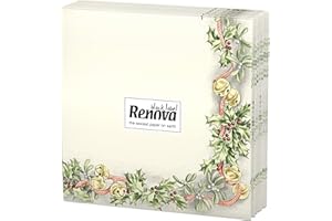 Renova Servilletas De Papel de Navidad - 20 Servilletas Navideñas Ultradecoradas