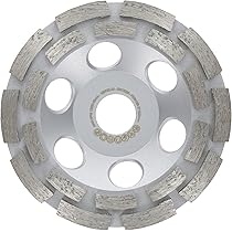 PRODIAMANT Diamant-cupschijf 125 mm x 22,2 mm Turbo ST81 Diamant-slijpschijf Beton Natuursteen Professionele kwaliteit
