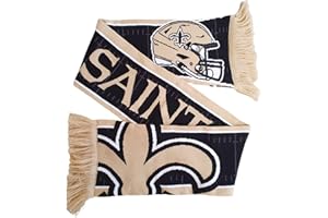 Great Branding NFL Jaquard Bufanda Fútbol Americano Emblema del Equipo Casco Flecos