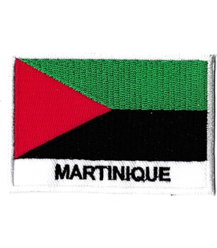 Porte-clés Brodé Patch Groenland - Drapeau Pôle Nord, Neuf Avec étiquettes, Fabriqué En France