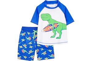 Simple Joys by Carter's Baby Boys Swimsuit Trunk and Rashguard Set Rash Guard Set (Pack of 1)