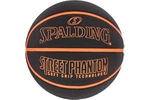 ‎SPALDING Spalding Outdoor-Basketbälle, leistungsstarker Gummibezug, hält Asphalt oder Beton – 74,9 cm, 72,4 cm, 69,8 cm