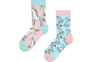 Dedoles Calcetines Unisex Hombre Mujer y Niños Algodón muchos diseños divertidos Fútbol Bicicleta Caballos Plantas Bombero Regalo diferente izquierda derecha