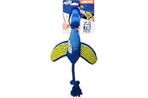 Nerf Dog Large Nylon Launching Duck/Blue/Green