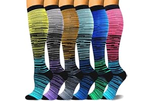 CAMPSNAIL Skarpety uciskowe dla kobiet i mężczyzn, pończochy medyczne, uciskowe, przeciwzakrzepowe dla kobiet w ciąży sportowców, skarpety przeciwzakrzepowe