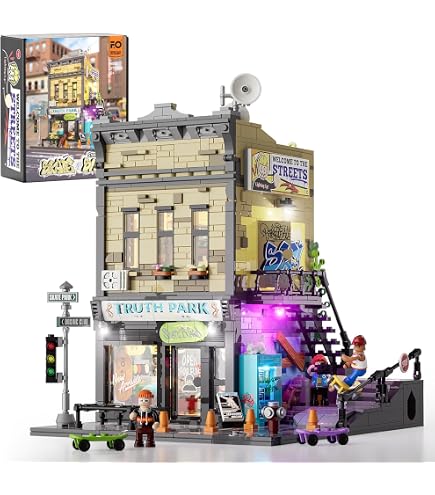 WYSWYG Grande set di mattoncini da costruzione, compatibile, ideale per bambini dai 2, 3, 4 anni