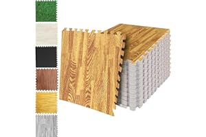 SG Traders (2cm) Eva Foam Mats Interlocking Gym Flooring Puzzle Exercise Mats Non-Slip Rubber Cushion Floor Tiles Interlocking Mats Eva Tiles Gym Workout Tiles Interlocking Mats (60x60cm) 24" x 24"