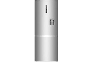 Haier C3FE744CMJW Kühl-Gefrierkombination / Wasserspender mit Wassertank / 70 cm Breite / MyZoneFach / Total No Frost / Inverter Kompressor / Edelstahl