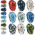 Toulite 90 Pcs Kids Eye Patches Adhesive Eye Patches Girl Boy Cute Toddler Glasses mask for Lazy Girl Boy Baby(3 x 2 Inch,Boys Style)