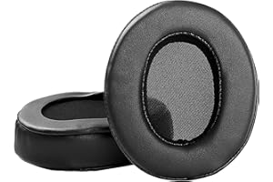 ACCOUTA Premium Zamiennik Poduszki Earpads kompatybilne z Samson CH700 CH-700 Słuchawki Ear Pads z bardziej miękkiej skóry proteinowej i pianki pamięciowej