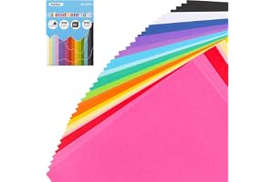 Uncle Paul 60 färgade kartongark - A4 8,3 x 11,7 tum / 15 färger 85Ib 230gsm 21x29.7cm DIY papper Konstpapper Hantverk Scrapbook Kreativa dekorationer UAP16