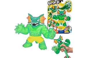 Heroes of Goo Jit Zu Water Blast opakowanie bohaterów: rozciągliwe, super rozciągliwe, z wyjątkowym wypełnieniem i dłońmi w kształcie broni: figurka jaszczurki Reptaur
