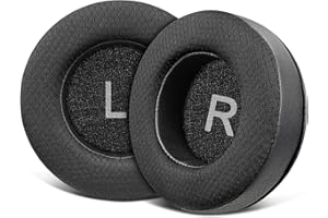 SOULWIT Cuscinetti Auricolari in tessuto a rete di ricambio per AKG Pro Audio K52 K72 K92 M220 K240 K241 K242 K271 K272 K340 K550 K551 K553 S MKII MK2. Cuscinetti per Orecchie con Schiuma Antirumore