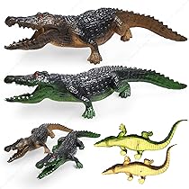 Buy SHAKTISM Realistic Crocodile Animal Figure Toy with Chu-Chu