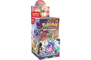 Espositore di buste dell’espansione Scarlatto e Violetto - Cronoforze del GCC Pokémon (18 buste di espansione), edizione in italiano, Amazon Exclusive