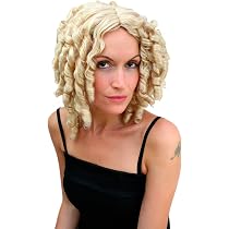 WIG ME UP Karnevalsperücke Blond – Prinzessin/Königin-Stil, Mittelalter/Barock-Look, Für Fasching & Halloween