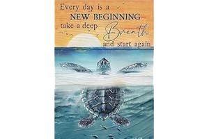 LWZAYS Inspirational Turtle Diamond Art Painting Kits for Adults - Full Drill Diamond Dots Paintings for Beginners, Round Paint with Diamonds Pictures Gem Art Painting Kits DIY Adult Crafts Kits 12x16in