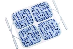 Dittmann Sport - Elettrodi adesivi, 4 x 4 cm