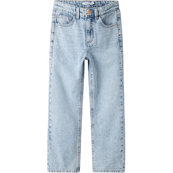 Name It: Glamoureuze panterprint denim rok voor meisjes