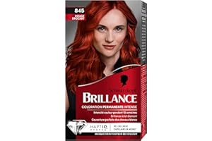 Schwarzkopf Brillance, colorazione permanente, rosso raso 845, (lingua italiana non garantita)