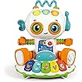 Clementoni - Baby Robot Gioco Elettronico Parlante (versione in italiano), Multicolore, 12 Mesi+, 17393