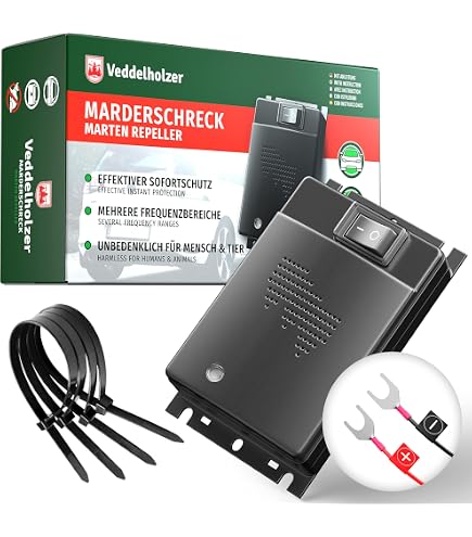 HP-Autozubehör Ultrasone Marter- En Kattenafweer - 12V Met LED Controle