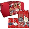 Old Spice Footballer Gift Bag: Mens Deodorant Stick And Shower Gel Gift Set For Men, Christmas Giftset For Him, Dad, Teenage Boys With Free Wash Bag