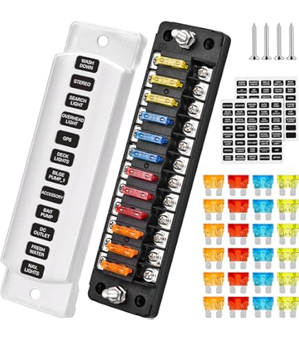 Fusibile Del Cilindro Con Il Fusibile Automatico Rosso Per L'automobile - Foto 9