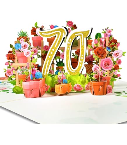 Geburtstagskarte '65 Today' – 22,9 X 15,2 Cm, Mit Geschenk-Turm Design, Inkl. Umschlag