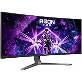 AOC Agon PRO AG346UCD - 34 inch OLED WQHD curved gaming monitor, 175 Hz, 0.03 ms, FreeSync Premium Pro, G-Sync comp., HDR400 