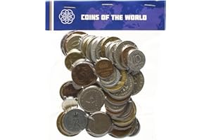 HOBBY OF KINGS 50 pièces étrangères différentes Collection Argent Ensemble de Toute l’Europe. Pièces de Collection, Vieilles pièces de Monnaie pour Votre Album pour la Monnaie, la Tirelire ou Le Porte-Monnaie
