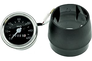 OST2RAD Tachometer 120 passend für Simson S51 S70 Tuning mit Tachohülle 60mm