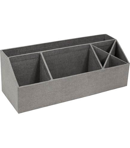 Set De 2 Corbeilles à Courrier Bigso Box - Empilables, En Fibres Blanches, 31x23x6 Cm - Rangement Bureau, Documents A4