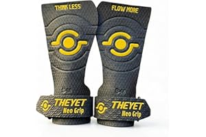 Theyet Maniques Crossfit sans Magnésie et sans Trous | Grips Unisexes pour Tractions, Anneaux et Calisthénie | Adhérence Extrême sur Tout Type de Barres | Poignets Offerts